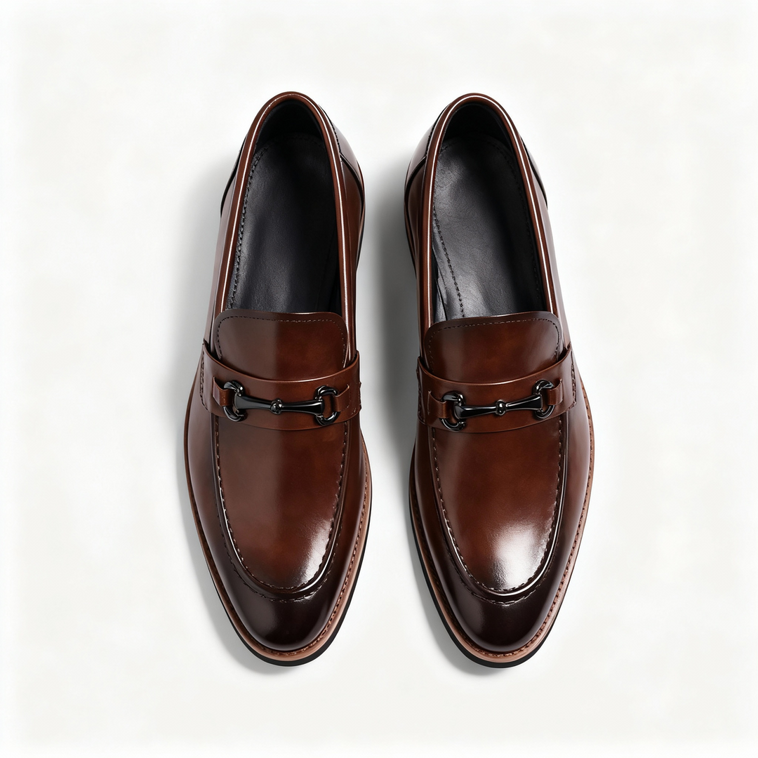 Dominic | Men’s Leather Horsebit Loafers