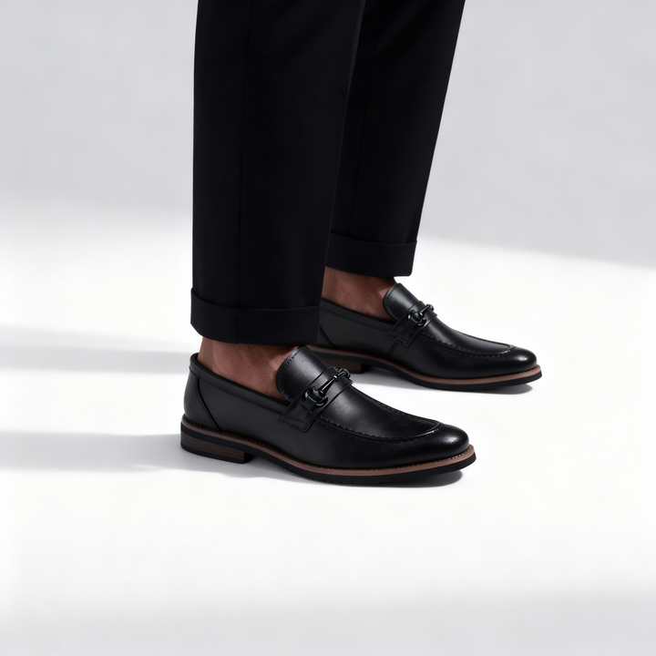 Dominic | Men’s Leather Horsebit Loafers