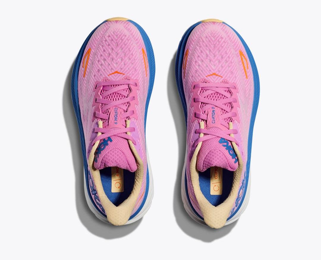 Hoka Clifton 9 | Lightweight Cushioned Running Shoes with Breathable Mesh