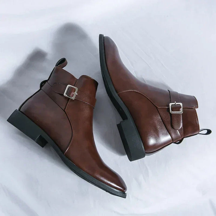 Flint | Men’s Chelsea Boots with Side Zipper