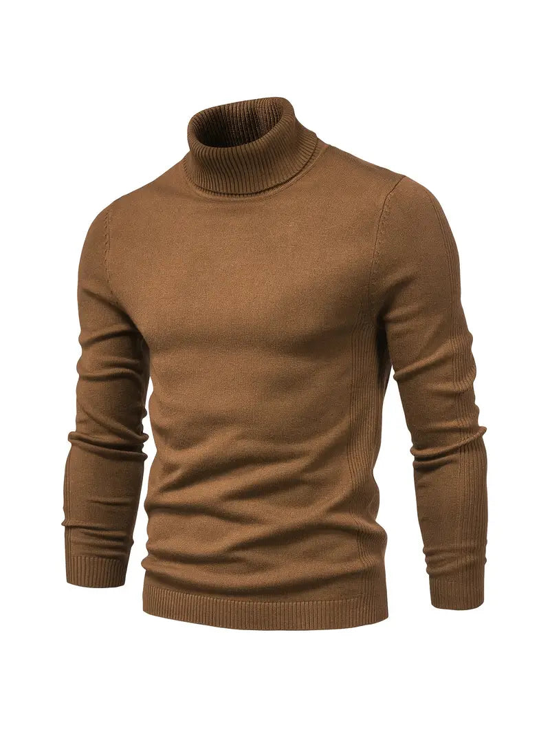 Migen | Men’s Slim-Fit Turtleneck Sweater