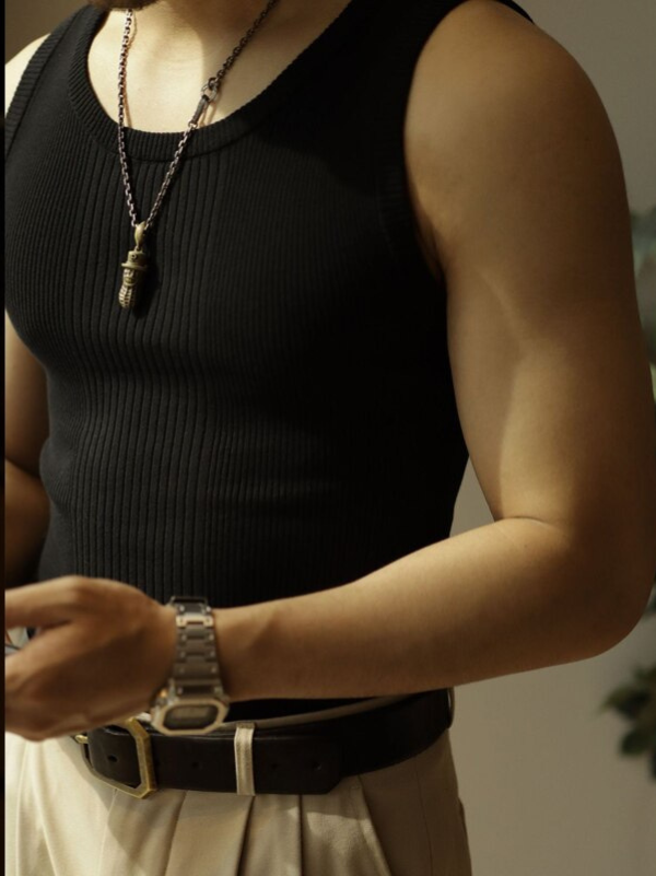 Kade | Men’s Classic Knitted Tank Top