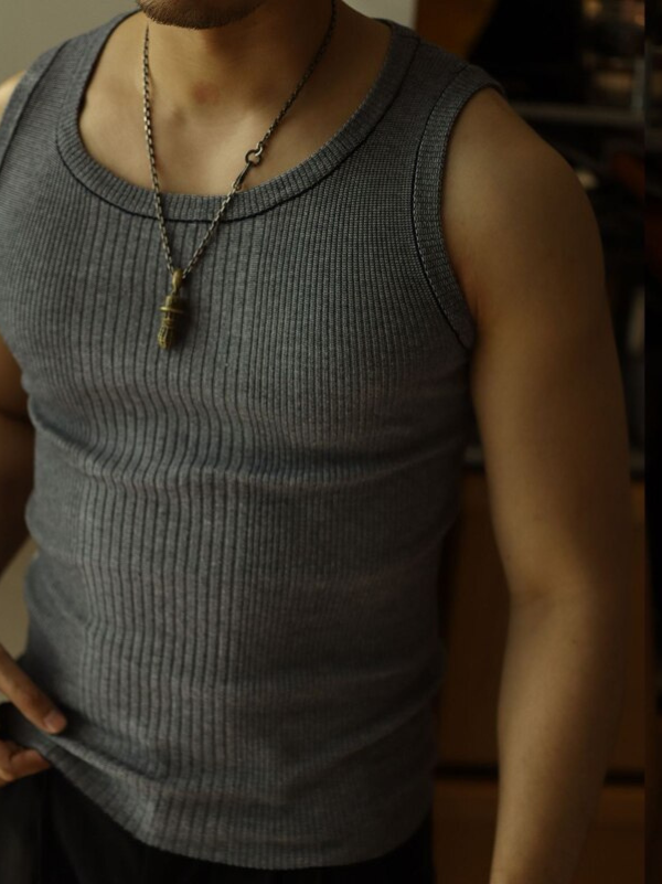 Kade | Men’s Classic Knitted Tank Top