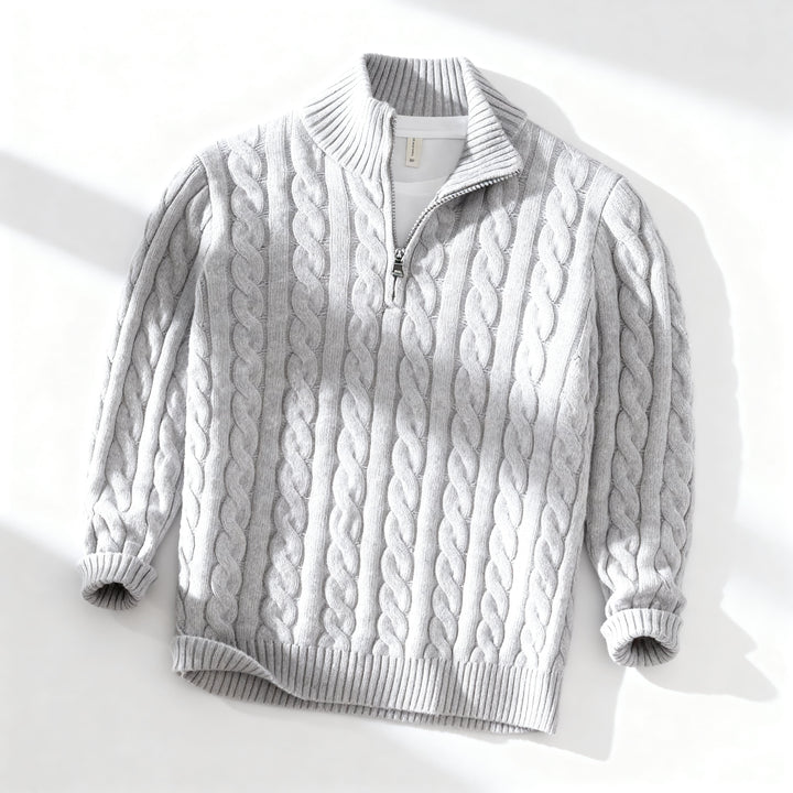 Colin | Men’s Cotton Cable Knit Sweater
