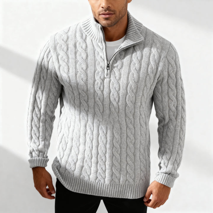 Colin | Men’s Cotton Cable Knit Sweater