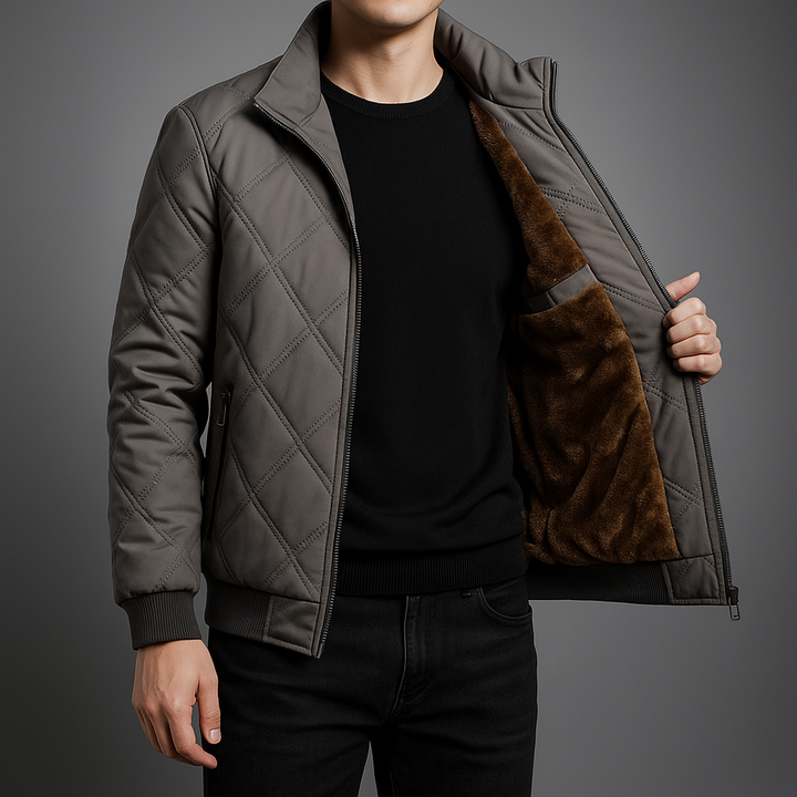 Johnny | Men’s Quilted Fleece Lined Jacket
