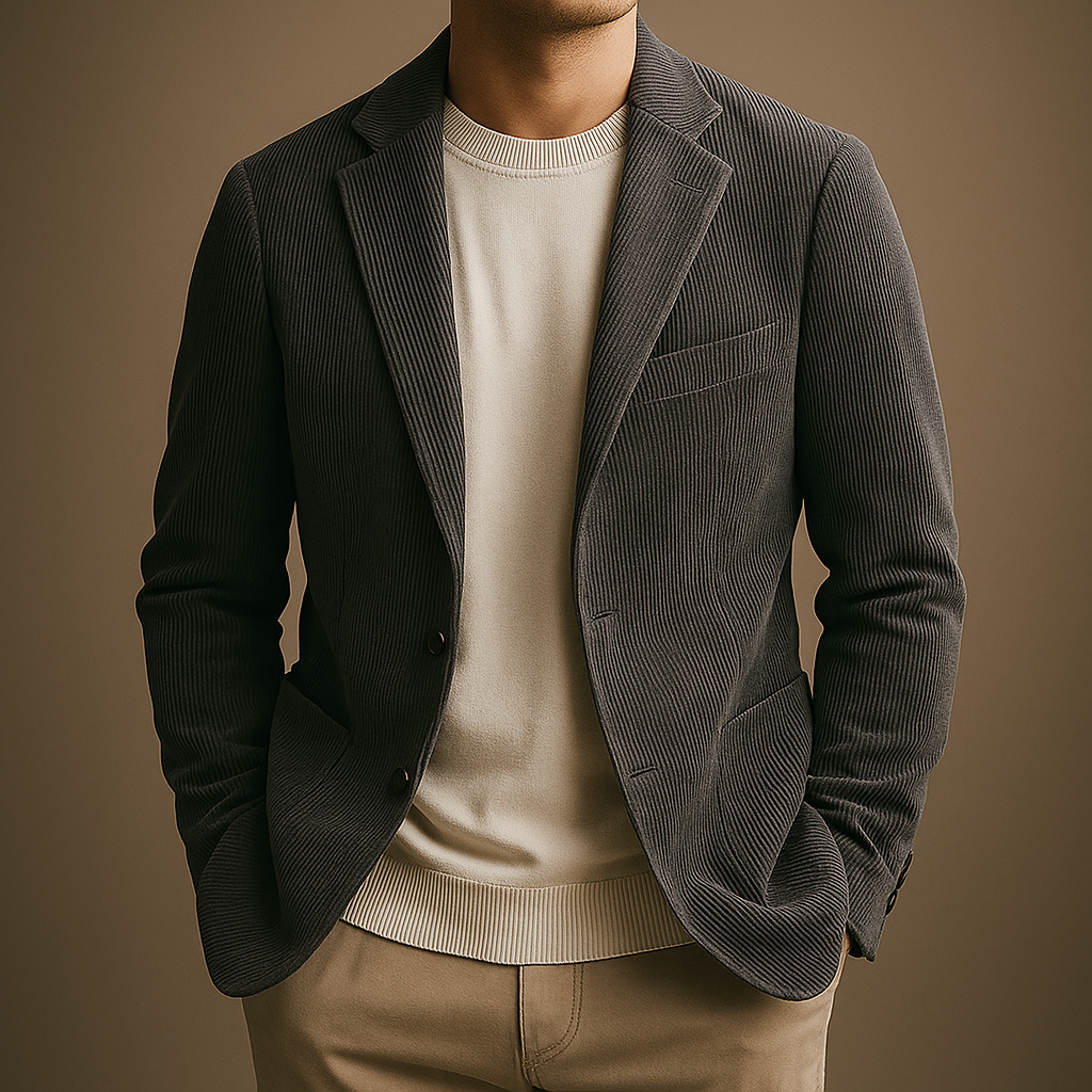 Dan | Men’s Corduroy Tailored Blazer