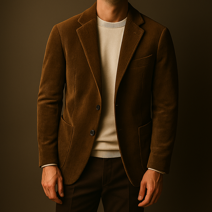 Dan | Men’s Corduroy Tailored Blazer