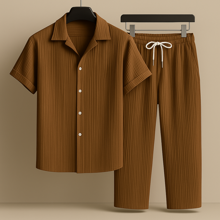 Cavari | Men’s Lightweight Linen Set