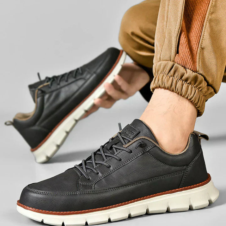Tolleric | Men’s Ergonomic Leather Sneakers