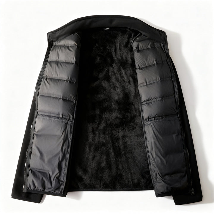 Benjamin | Men’s White Duck Down Insulated Jacket