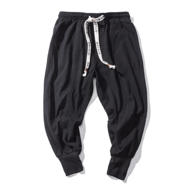 Kezno | Men’s Drop-Crotch Cotton Blend Pants