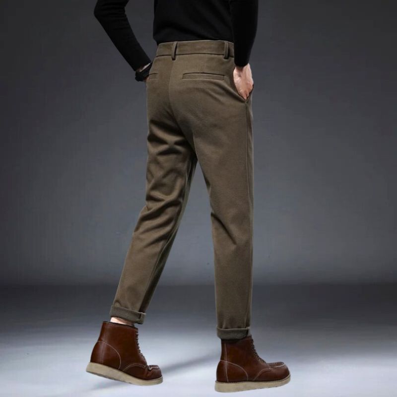 Asher | Men’s Tailored Soft Fabric Trousers