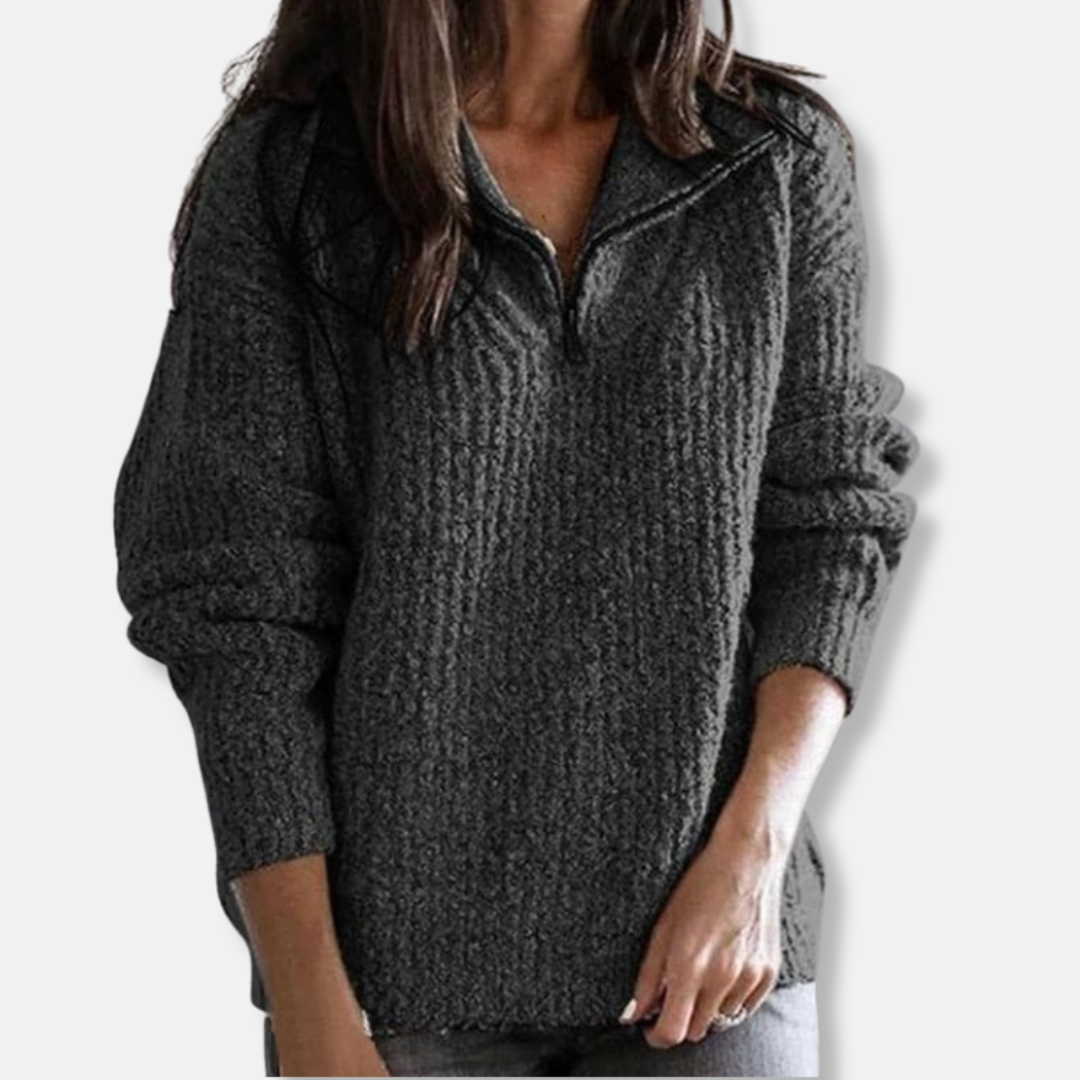 Hazel | Women’s Half-Zip Sweater