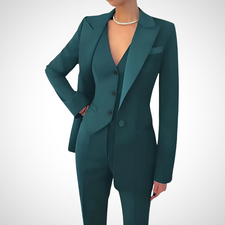 Angel | Women’s Elegant Tailored Three-Piece Suit