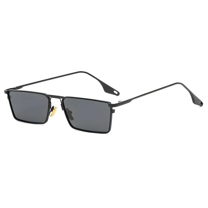 Bridget | Women’s Rectangular Gold Tone Sunglasses