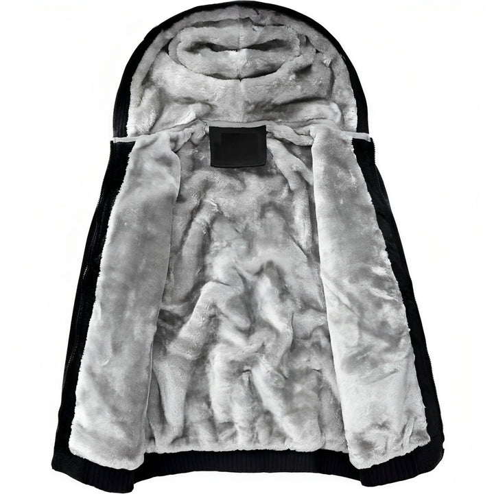 Jacques | Men’s Zip-Up Hooded Sweatshirt