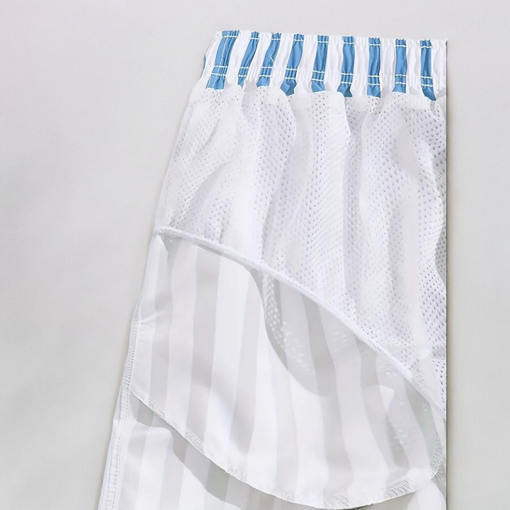 Paul | Coastal Breeze Striped Shorts