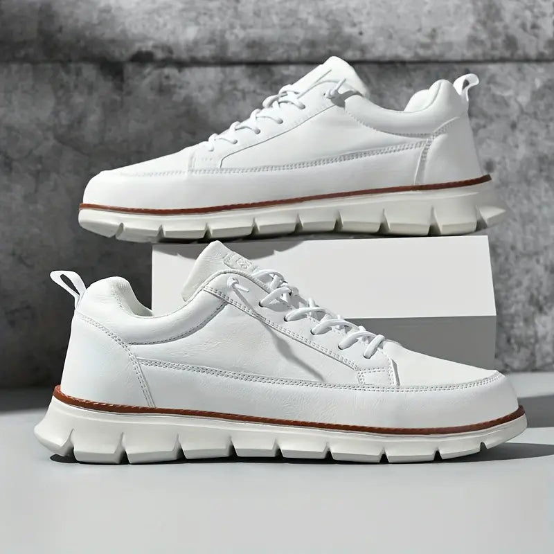 Tolleric | Men’s Ergonomic Leather Sneakers