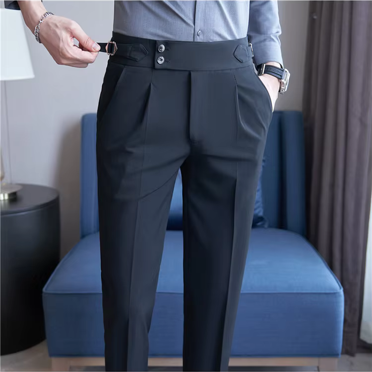 Brister | Men’s High-Waisted Tailored Pants