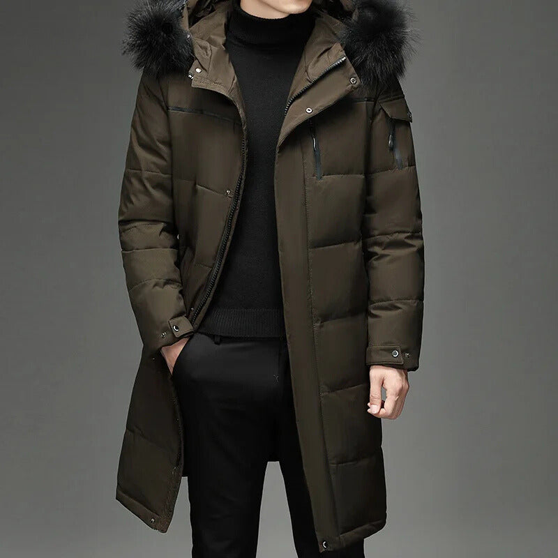 Lenardo | Men’s Duck Down Quilted Coat