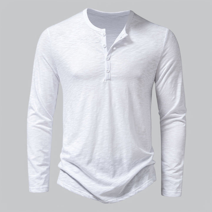 Coledro | Men’s Long-Sleeve Henley T-Shirt