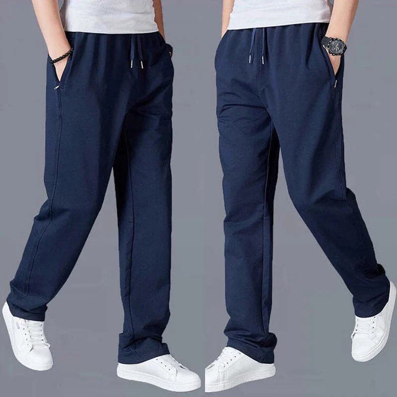 Geoffe | Men’s Soft Cotton Relaxed Joggers