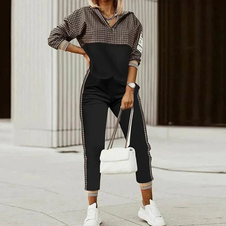 Alice | Women’s Casual Zip Hoodie &amp; Joggers Set