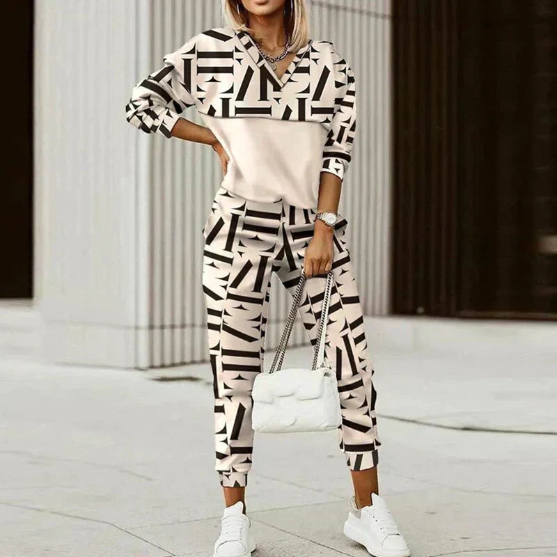 Alice | Women’s Casual Zip Hoodie &amp; Joggers Set