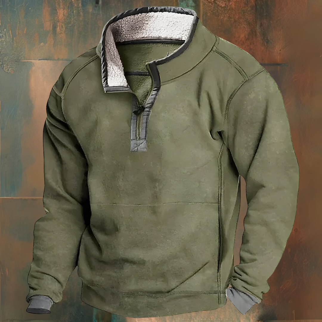 Alverno | Men’s Fleece-Lined Zip Sweater