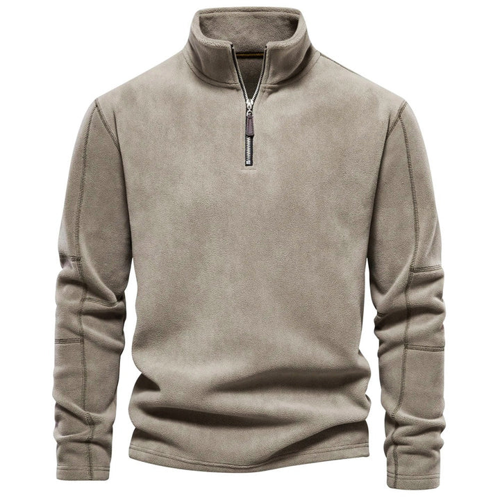 Alverto | Men’s Half-Zip Sweater for Cozy Autumn Wear