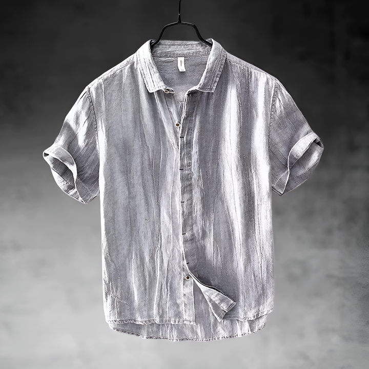 Andy | Men’s Linen Short Sleeve Shirt