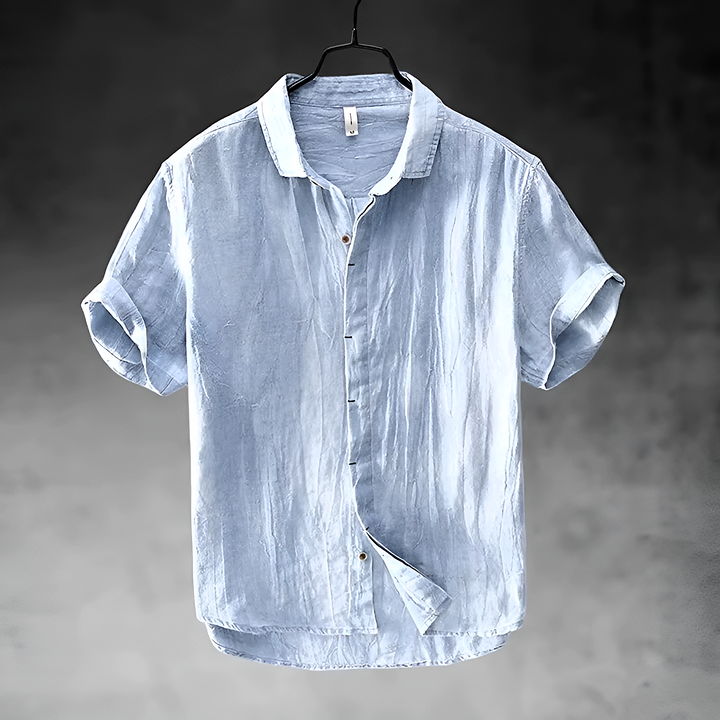 Andy | Men’s Linen Short Sleeve Shirt