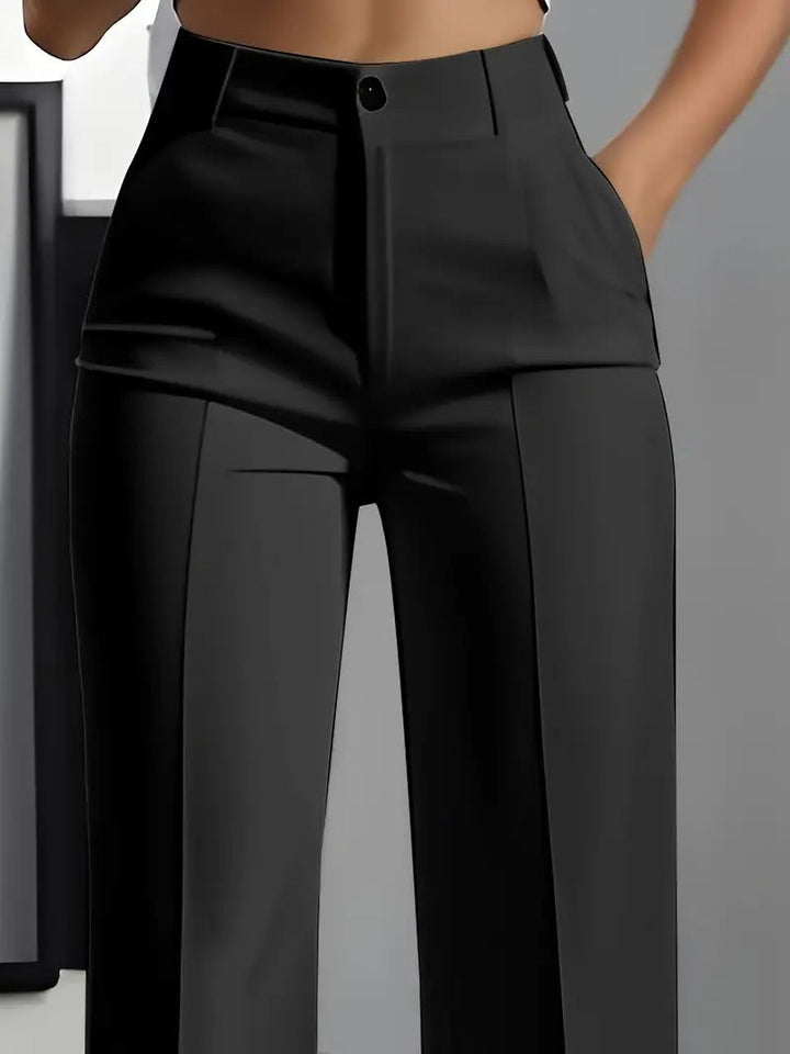 Ashel | Women’s Classic Black Trousers
