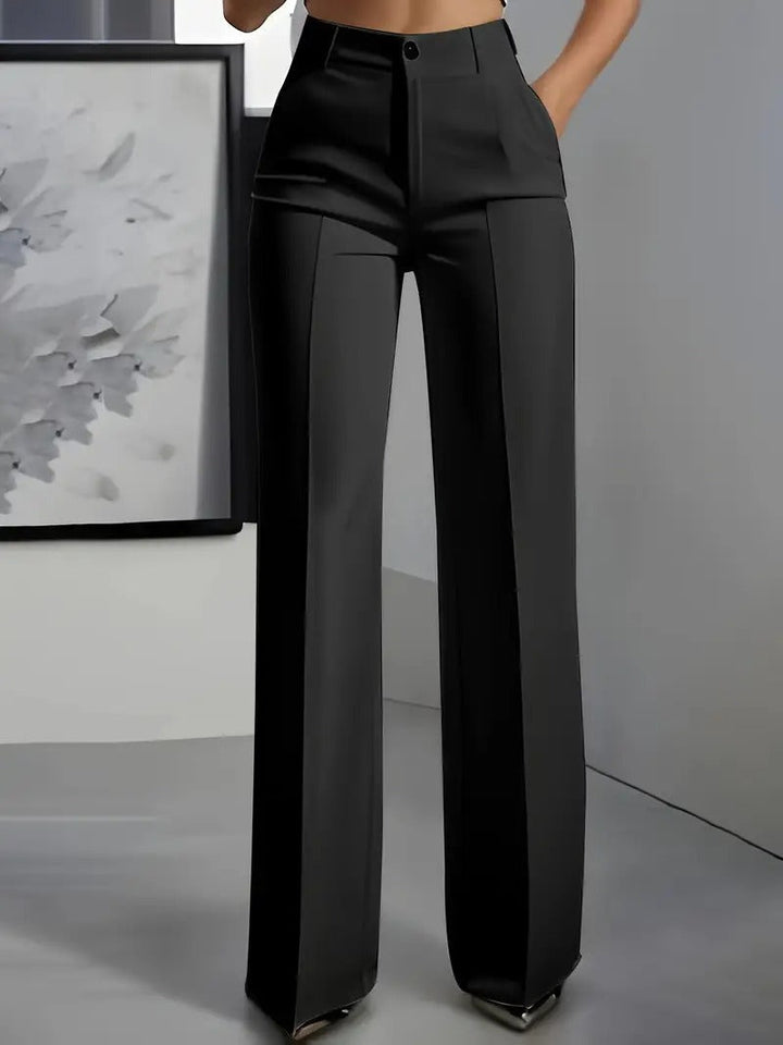 Ashel | Women’s Classic Black Trousers