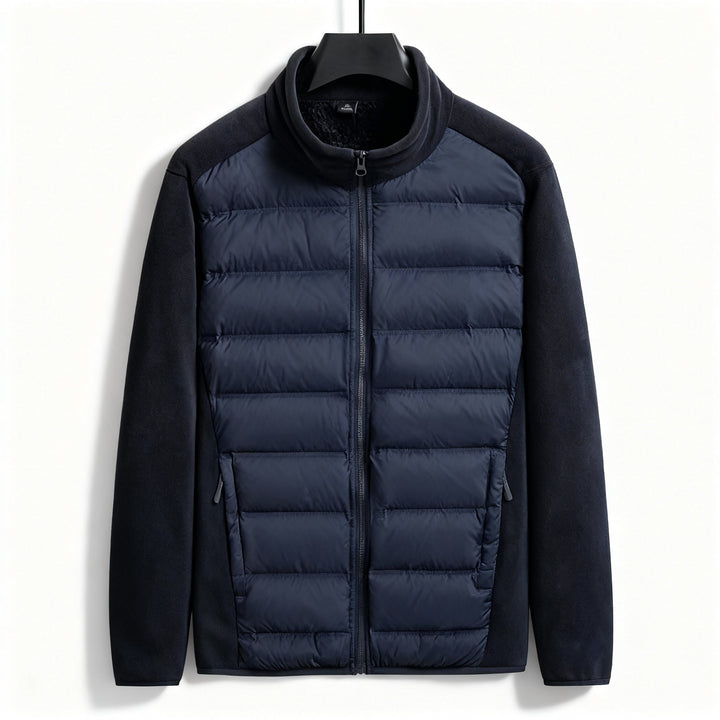 Benjamin | Men’s White Duck Down Insulated Jacket