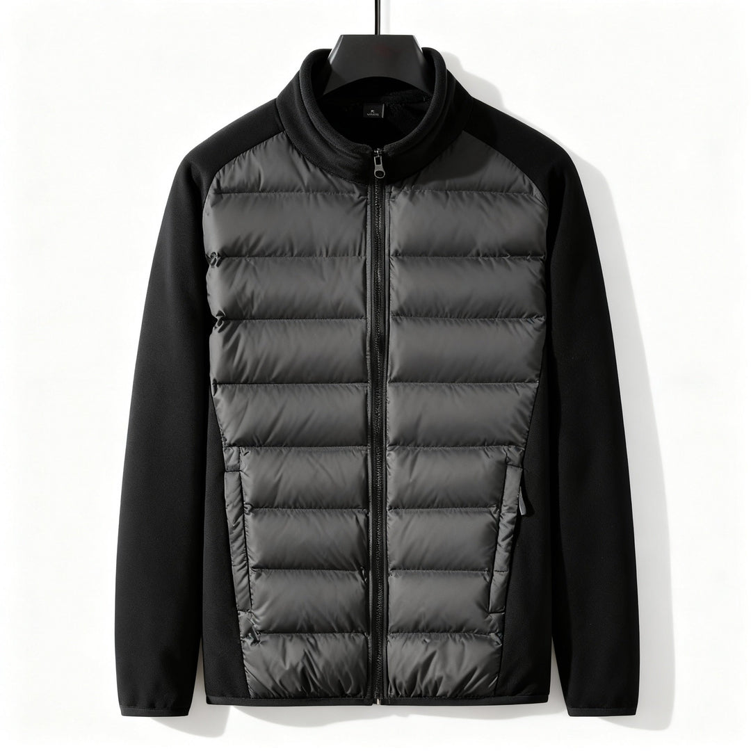 Benjamin | Men’s White Duck Down Insulated Jacket