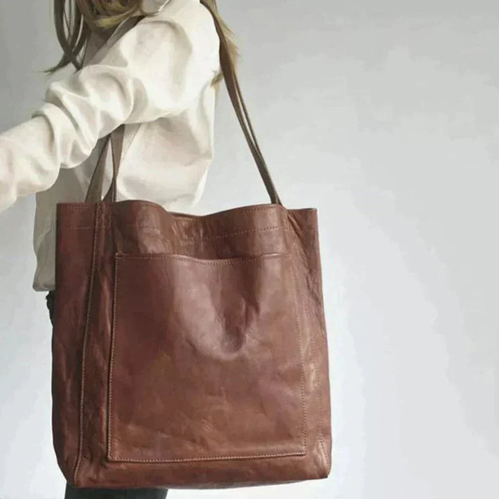 Selvianne | Women’s Versatile Leather Tote Bag