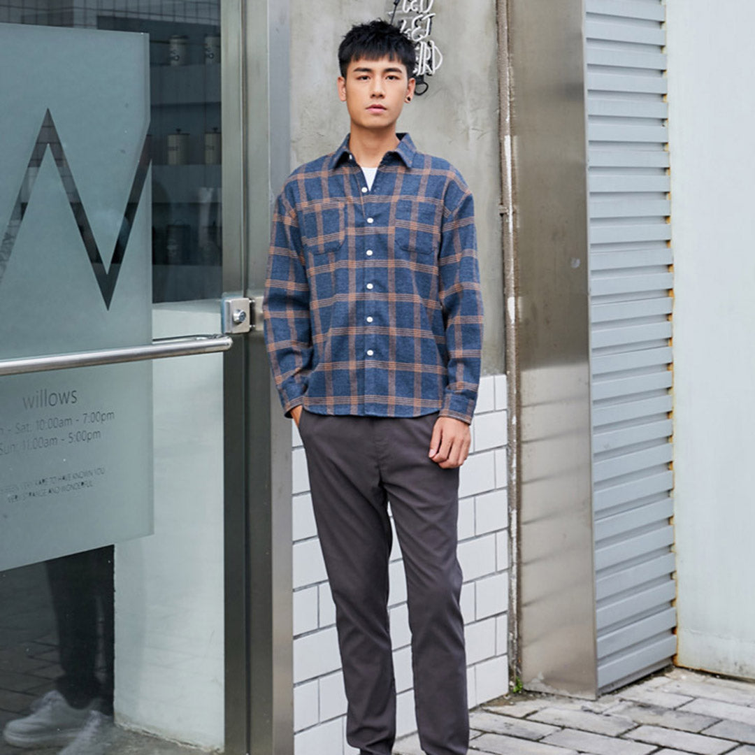Linton | Men’s Checkered Flannel Shirt