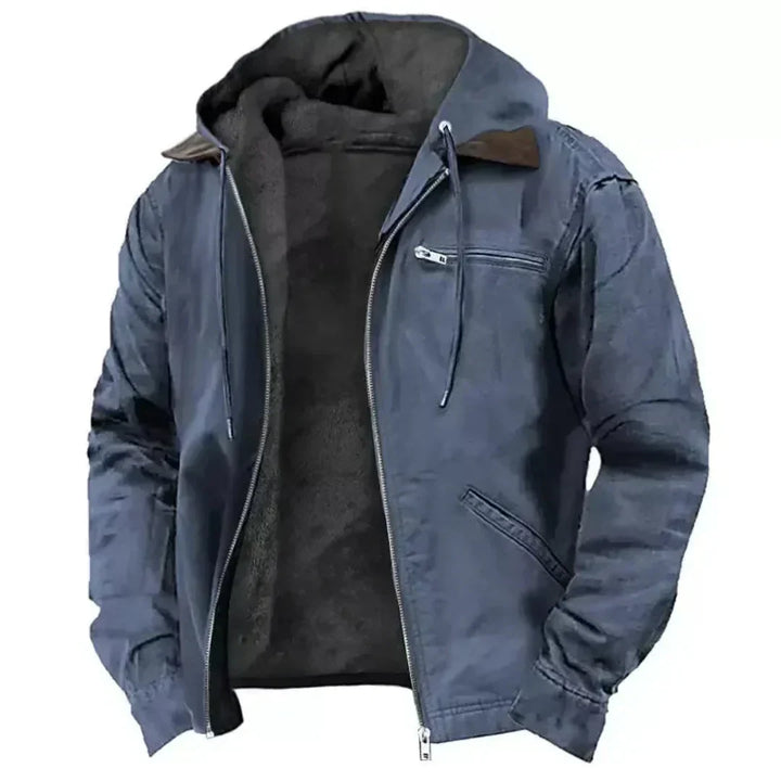 Brennan | Men’s Fleece-Lined Hooded Jacket