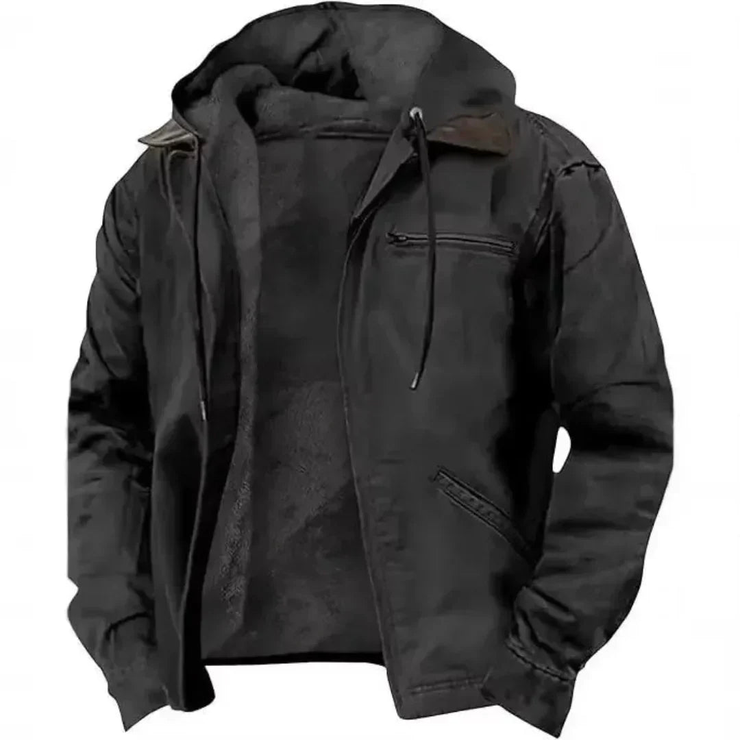 Brennan | Men’s Fleece-Lined Hooded Jacket