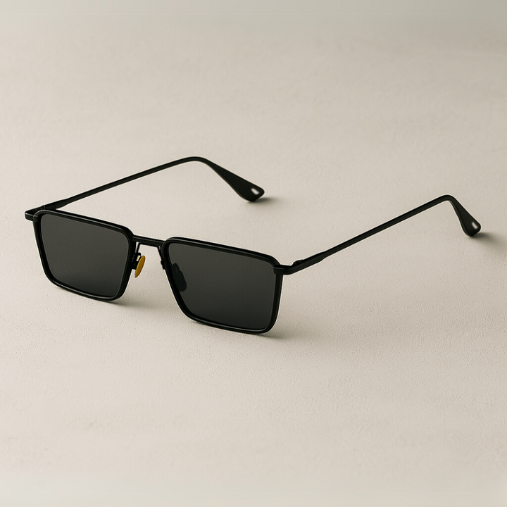 Bridget | Women’s Rectangular Gold Tone Sunglasses