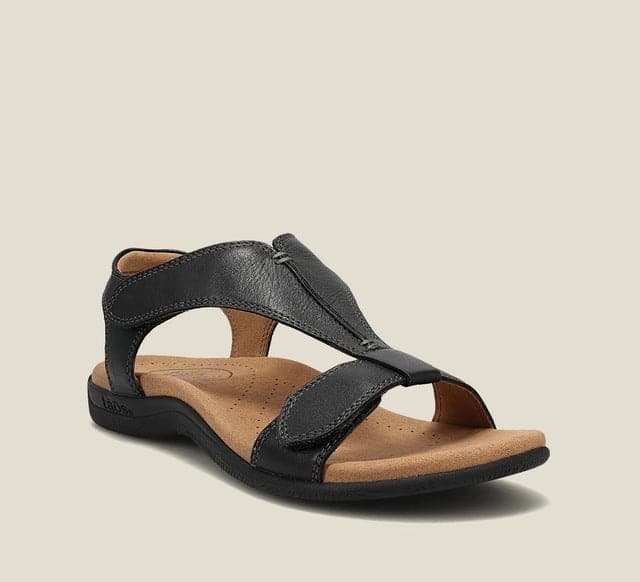 Brigelina | Women’s Leather T-Strap Sandals