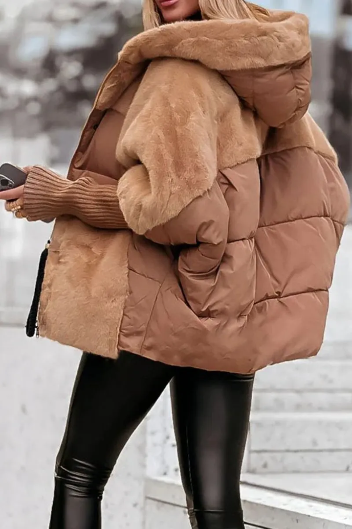 Matilde | Women’s Padded Winter Coat – Hooded Design