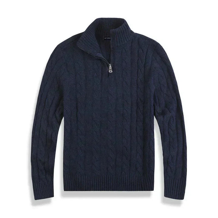 Clifford | Men’s Old Money Half-Zip Sweater