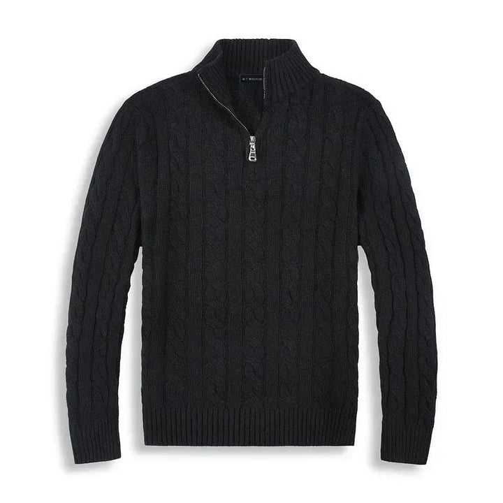 Clifford | Men’s Old Money Half-Zip Sweater