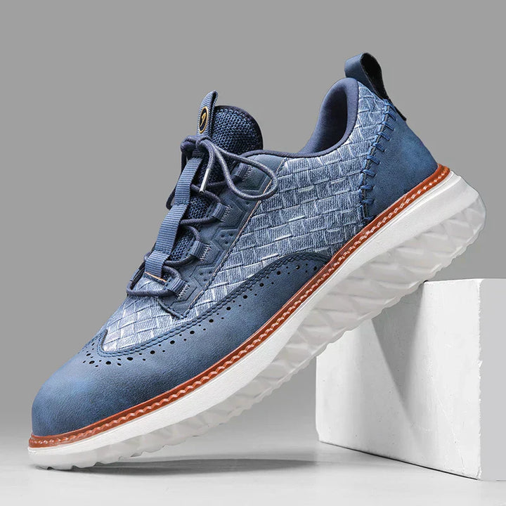 Calverin | Men’s Breathable Leather Sneakers