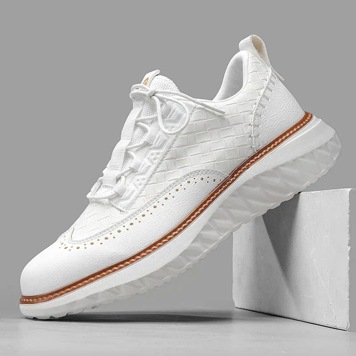 Calverin | Men’s Breathable Leather Sneakers