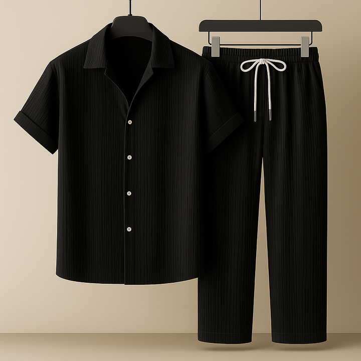 Cavari | Men’s Lightweight Linen Set