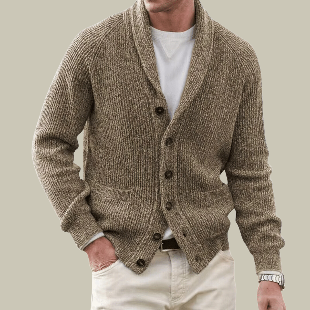 Charlice | Men’s Cashmere Comfort Blend Cardigan